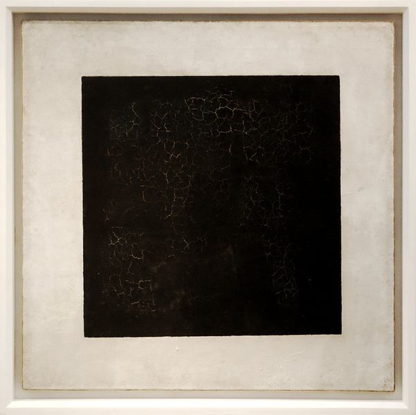 Das schwarze Quadrat von Malewitsch