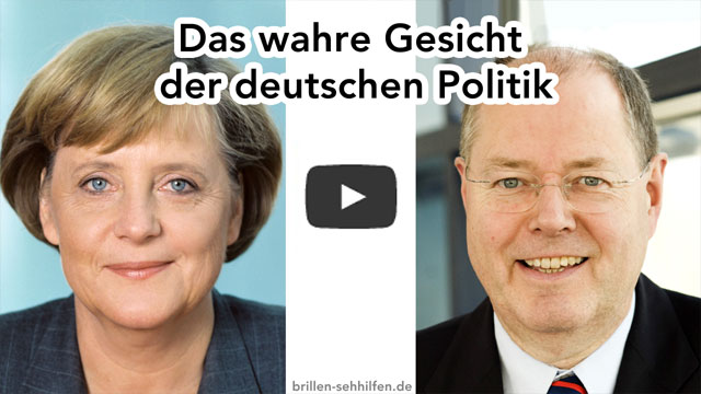 Merkel Steinbrück - lustige Politiker Karrikaturen