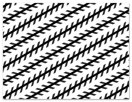 Parallele Linien 2 (optische Täuschung)